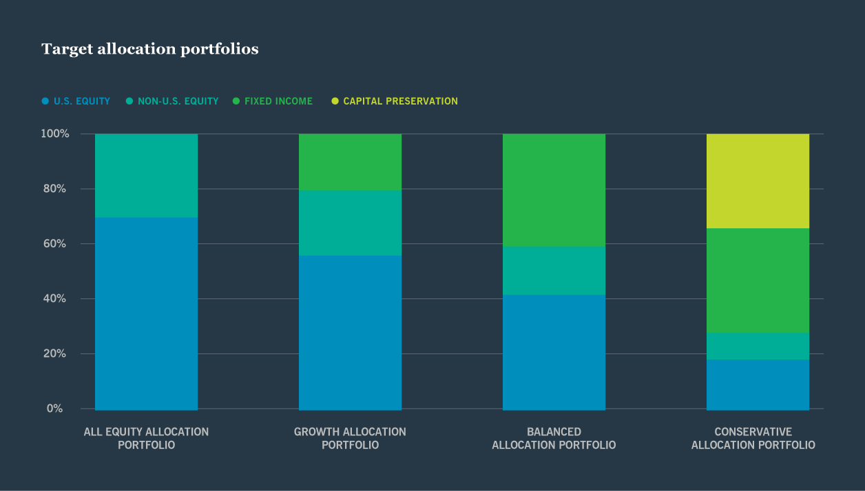 Target allocation portfolio