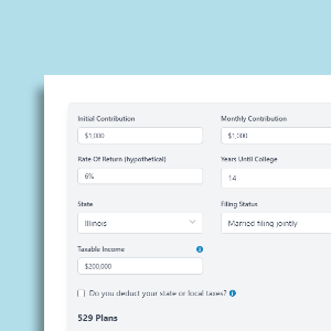 529 College savings plan search
